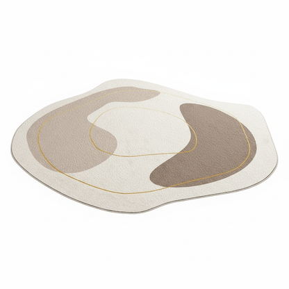 Ivara Modern Geometric Polyester Carpet - Ø 80×200 cm for Stylish Living Spaces 2