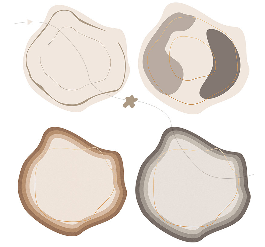 Ivara Modern Geometric Polyester Carpet - Ø 80×200 cm for Stylish Living Spaces 4