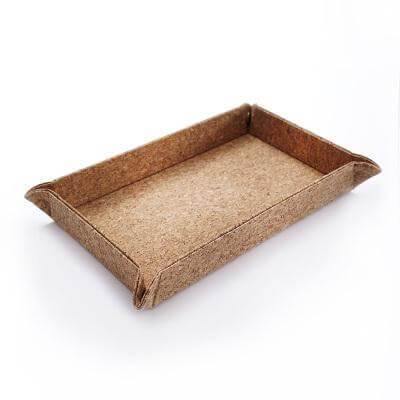 Japan Style Multi-Use Leather Storage Tray - Eco-Friendly & Elegant Design 4