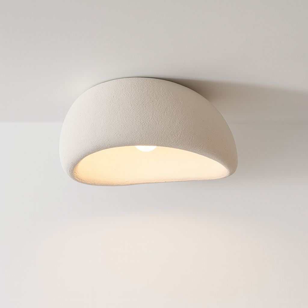 Japandi Wabi Sabi - Minimalist Resin Ceiling Light for Serene Spaces 0