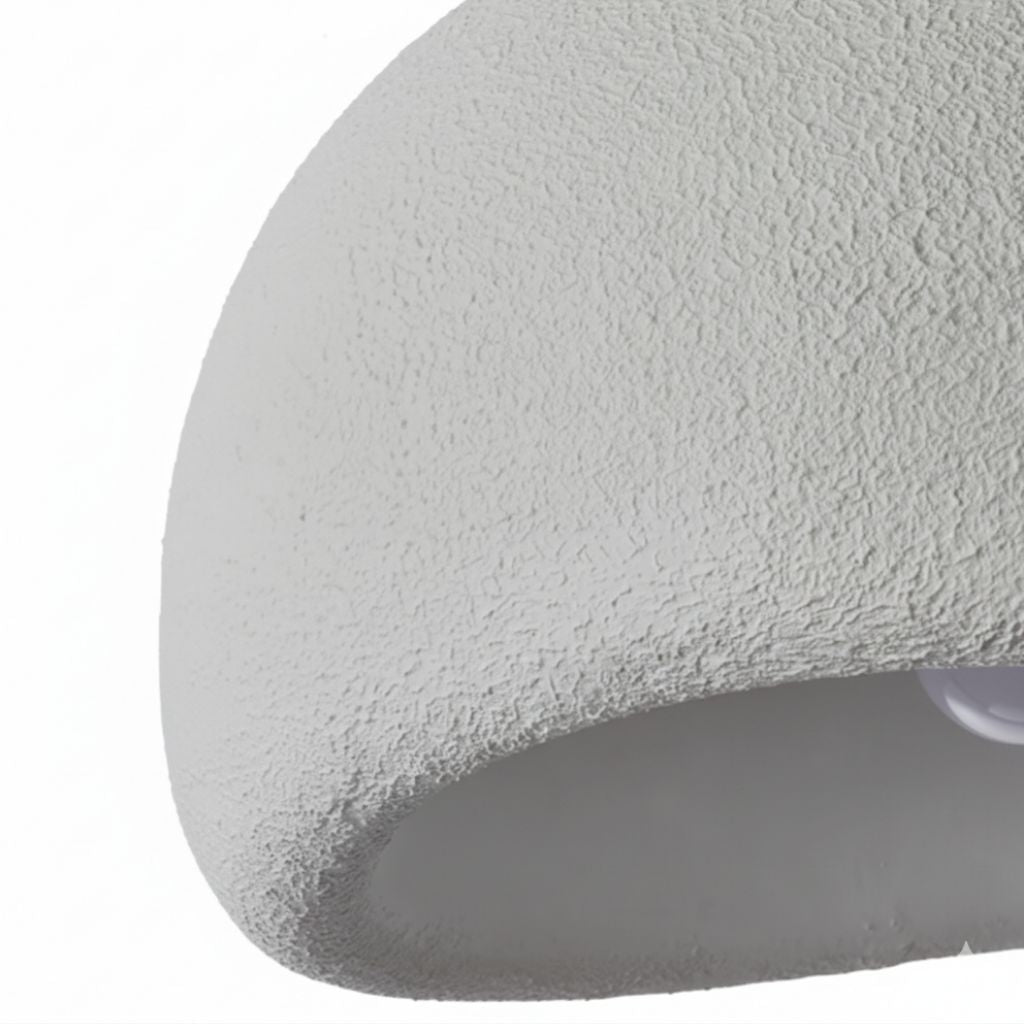 Japandi Wabi Sabi - Minimalist Resin Ceiling Light for Serene Spaces 2