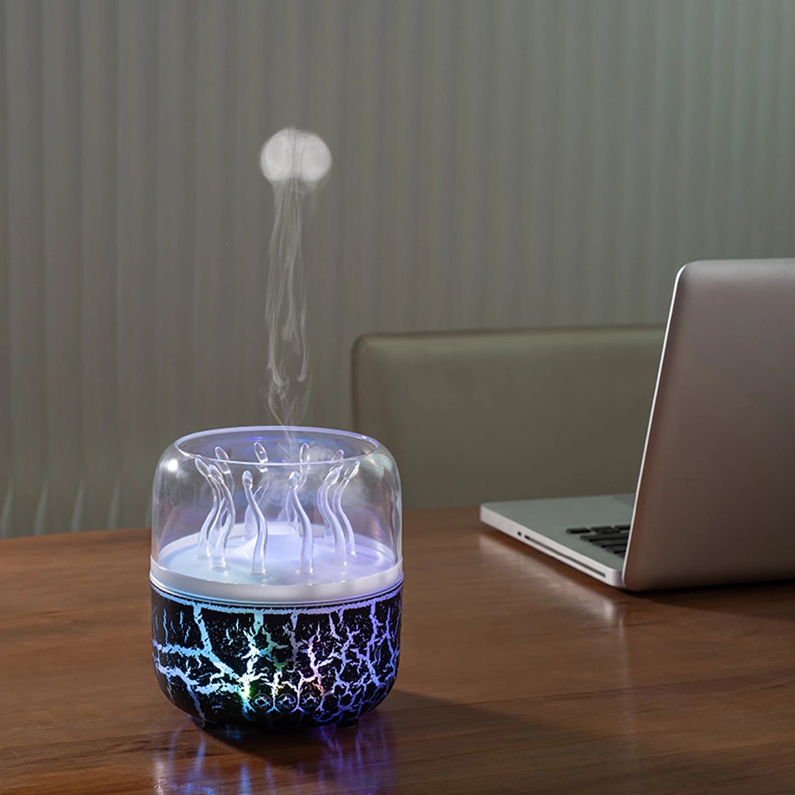 Jellyfish Aroma Diffuser - 280ml Aromatherapy Essential Oil Humidifier with Timer 0