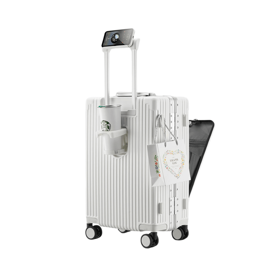 JetVoy Smart Travel Case | App-controlled suitcase with power bank and secure locking system 1