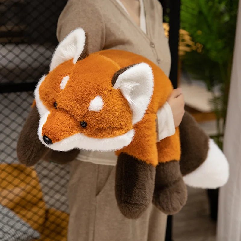Kawaii Fox Plush Toy - Soft Cuddly Stuffed Animal Plushies for Kids 0