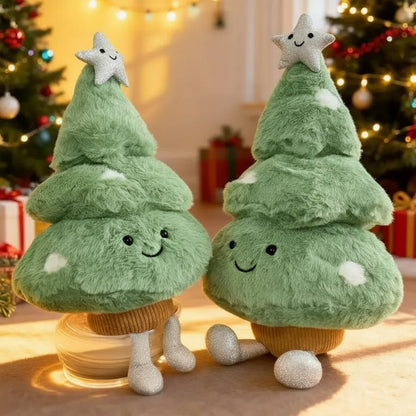Kawaii Plush Christmas Tree Doll - Soft Stuffed Toy for Holiday Decor 5