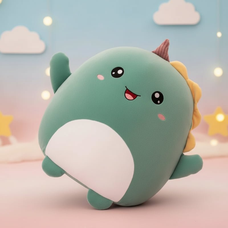 Kawaii Zoo Animal Plush Pillow - Soft 40cm Penguin, Rabbit, Panda & Crab 7