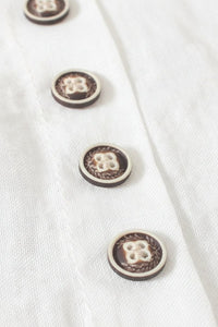 Kelly - Short-Sleeved Plain Blouse with Round Neckline for Effortless Style 5