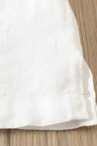 Kelly - Short-Sleeved Plain Blouse with Round Neckline for Effortless Style 6