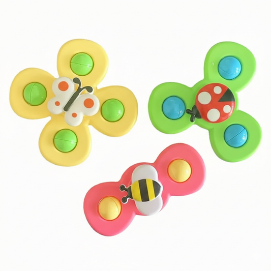 Kiddova – Colorful Bath Fidget Spinner with Cute Insect Design 0