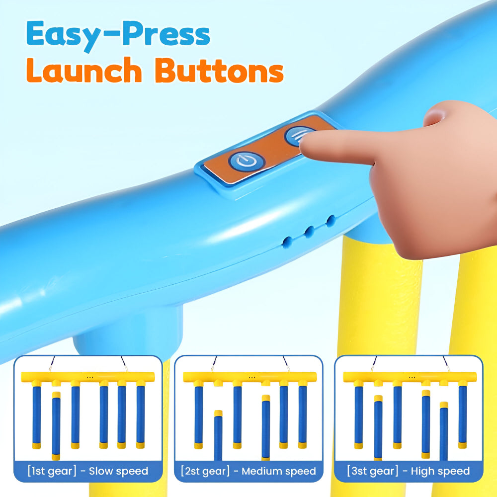 Kids Reflex Game - Interactive Family Game with Adjustable Speed Levels 6