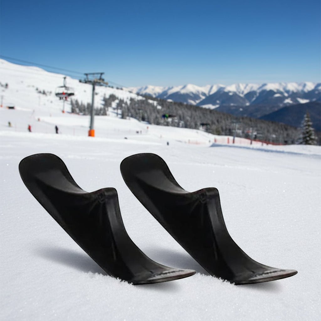 Kids Snow Scooter Sled Ski Board Set - Easy Transformation for Winter Fun 6