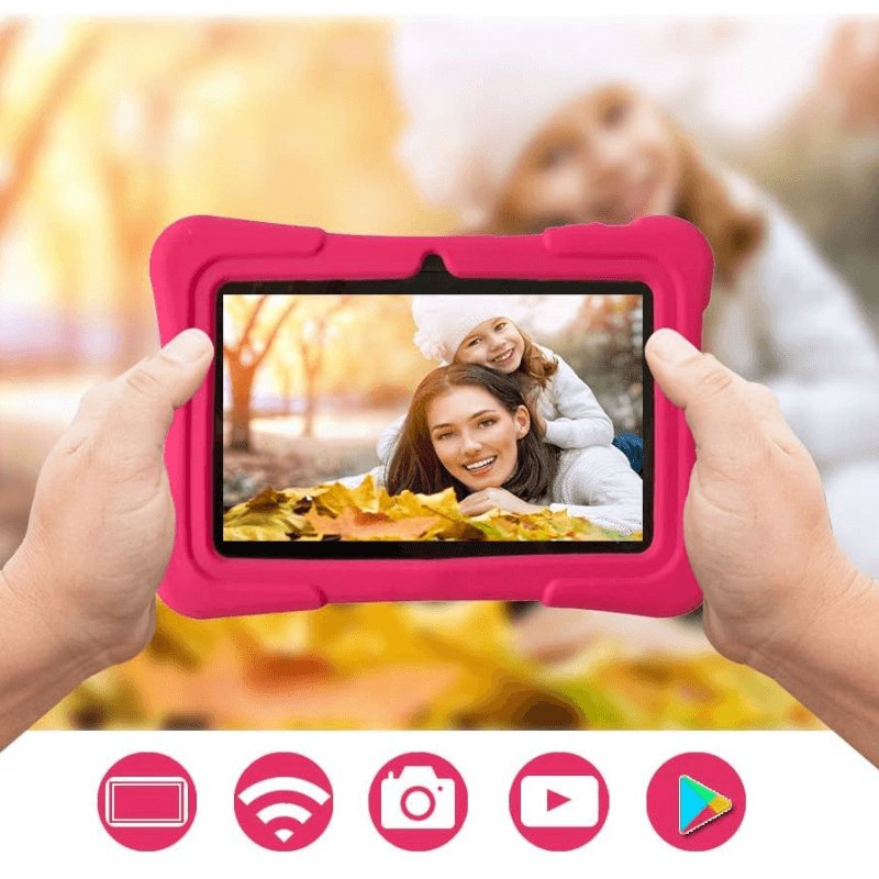 Kids Tablet - 7-Inch Quad-Core Educational Tablet with Dual Cameras & 32GB Storage 7