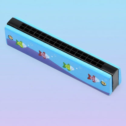 Kids Wooden Harmonica - Musical Instrument for Early Education and Fun 6
