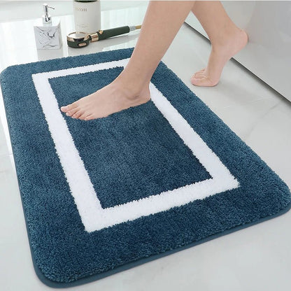 Kitinjoy - Soft Non-Slip Microfiber Bath Mat for Bathroom & Living Room 7