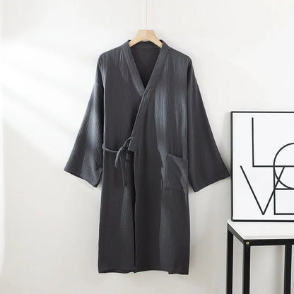 Komfura – Elegant Cotton Kimonos for Men and Women, Breathable and Versatile