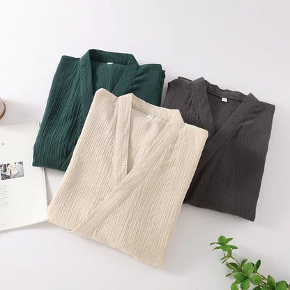 Komfura – Elegant Cotton Kimonos for Men and Women, Breathable and Versatile