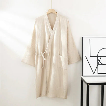 Komfura – Elegant Cotton Kimonos for Men and Women, Breathable and Versatile