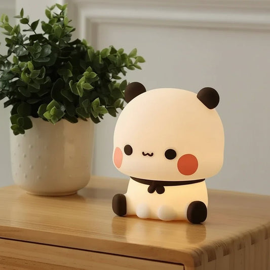 LED Panda Night Light for Kids - Cute Bedroom Decor with Soft Glow 1