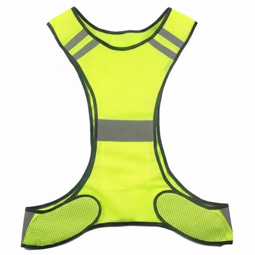 LED Safety Vest for Running & Cycling - Rechargeable High Visibility Light 10