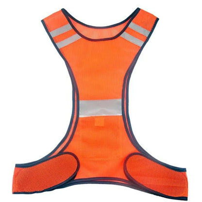 LED Safety Vest for Running & Cycling - Rechargeable High Visibility Light 13