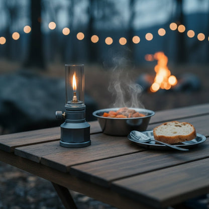 LUMETRA – Adjustable Butane Camping Lamp for Flexible Light Settings 1