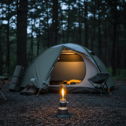 LUMETRA – Adjustable Butane Camping Lamp for Flexible Light Settings 4