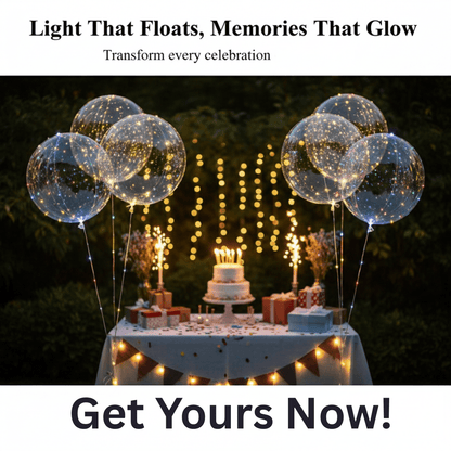 LUMINAIR – Reusable LED Party Balloons for Bright Celebrations 1