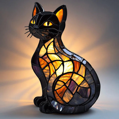 LUNACAT – LED cat night lamp with soft light & playful design 1