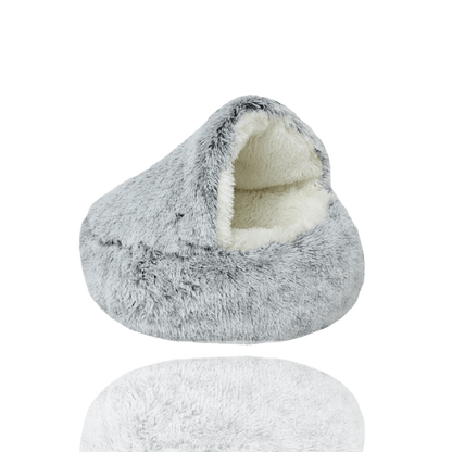 LUXURY COUPLE PET BED – Plush pet bed for cats and small dogs