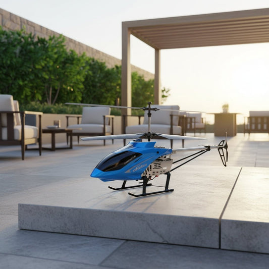 Large 80cm RC Remote Control Helicopter - Durable, Rechargeable & Easy to Fly 0