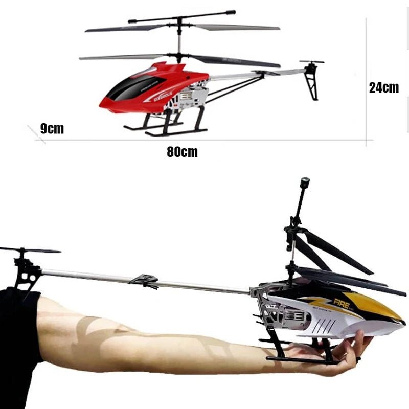 Large 80cm RC Remote Control Helicopter - Durable, Rechargeable & Easy to Fly 7