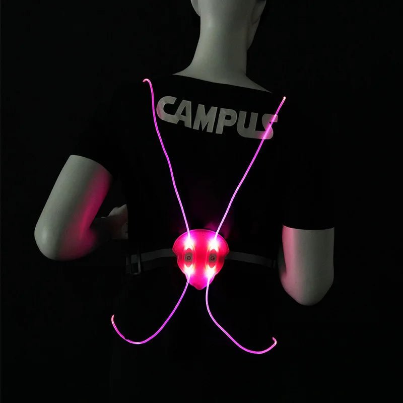 Led Reflective Running Vest Light, Running Vest for Men/Women Runner, Cycling, Walking, Reflective Running Gear with Front Light 7