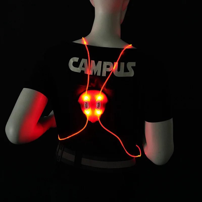 Led Reflective Running Vest Light, Running Vest for Men/Women Runner, Cycling, Walking, Reflective Running Gear with Front Light 8