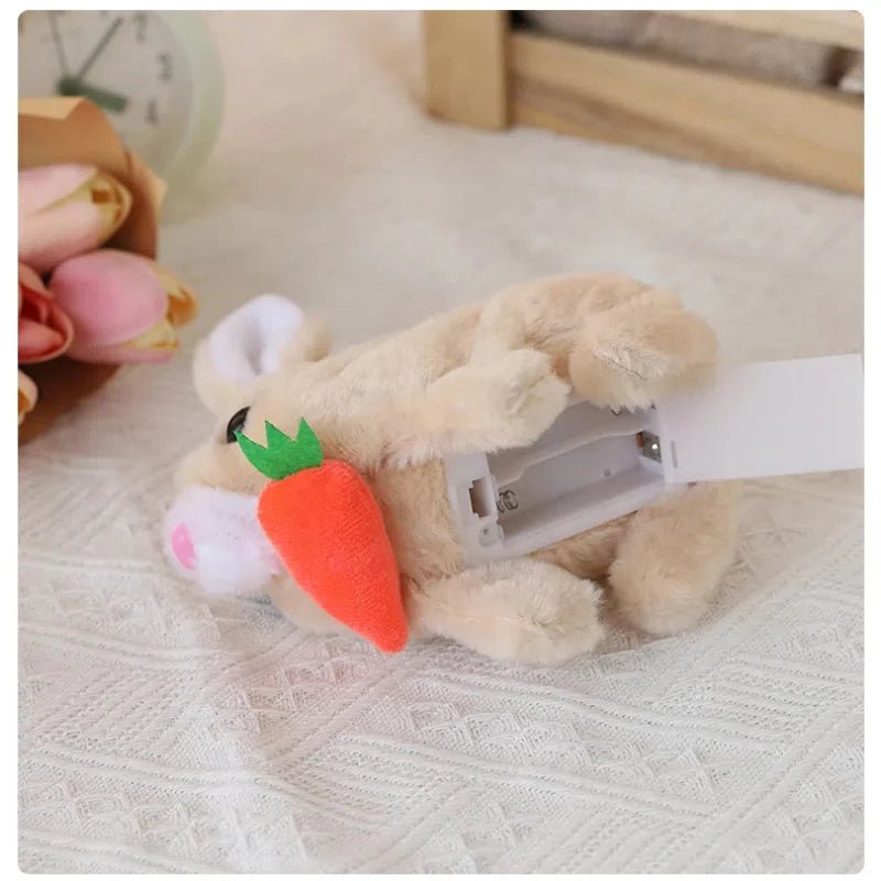 Lifelike Electric Plush Bunny Toy - Interactive Movements & Sounds Plushies 4