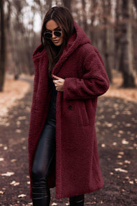 COZELONG – Women’s Hooded Long Coat for Warm Winter Comfort