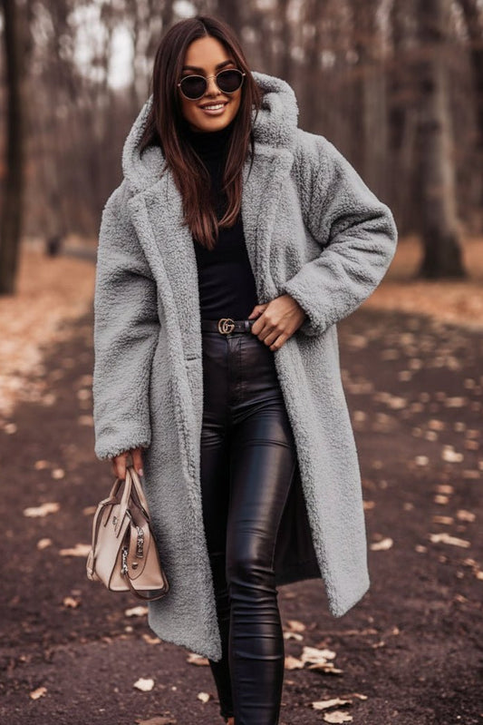 COZELONG – Women’s Hooded Long Coat for Warm Winter Comfort