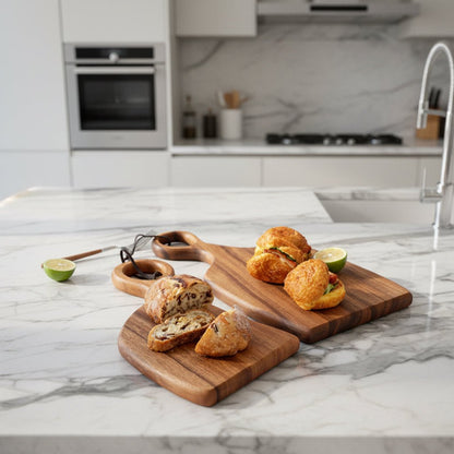 LoveBoards - 2-Pack Walnut Cutting Boards with Double-Sided Design 3