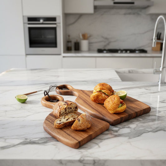 LoveBoards - 2-Pack Walnut Cutting Boards with Double-Sided Design 3