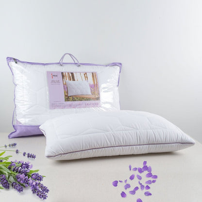 Luméa Lavender Suede Sleep Pillow | Anti-bacterial, hypoallergenic pillow for sensitive skin 3