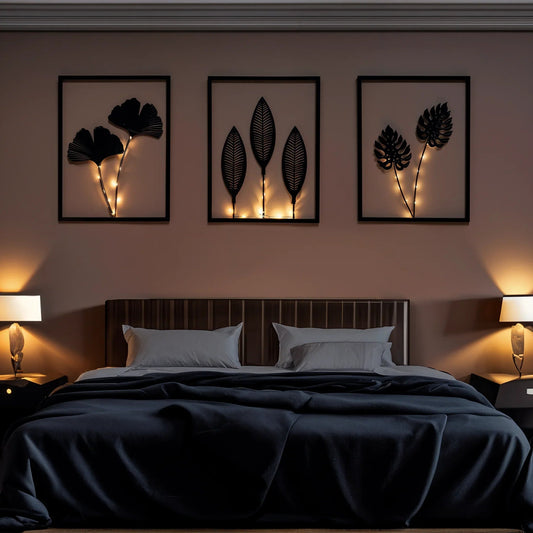 Lumen Leaf - Color Changing LED Frame Lamp Set for Cozy Indoor Decor 0