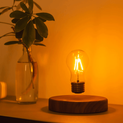 LumiGlide Floating LED Bulb | Magnetic levitation light with touch control for modern spaces 2