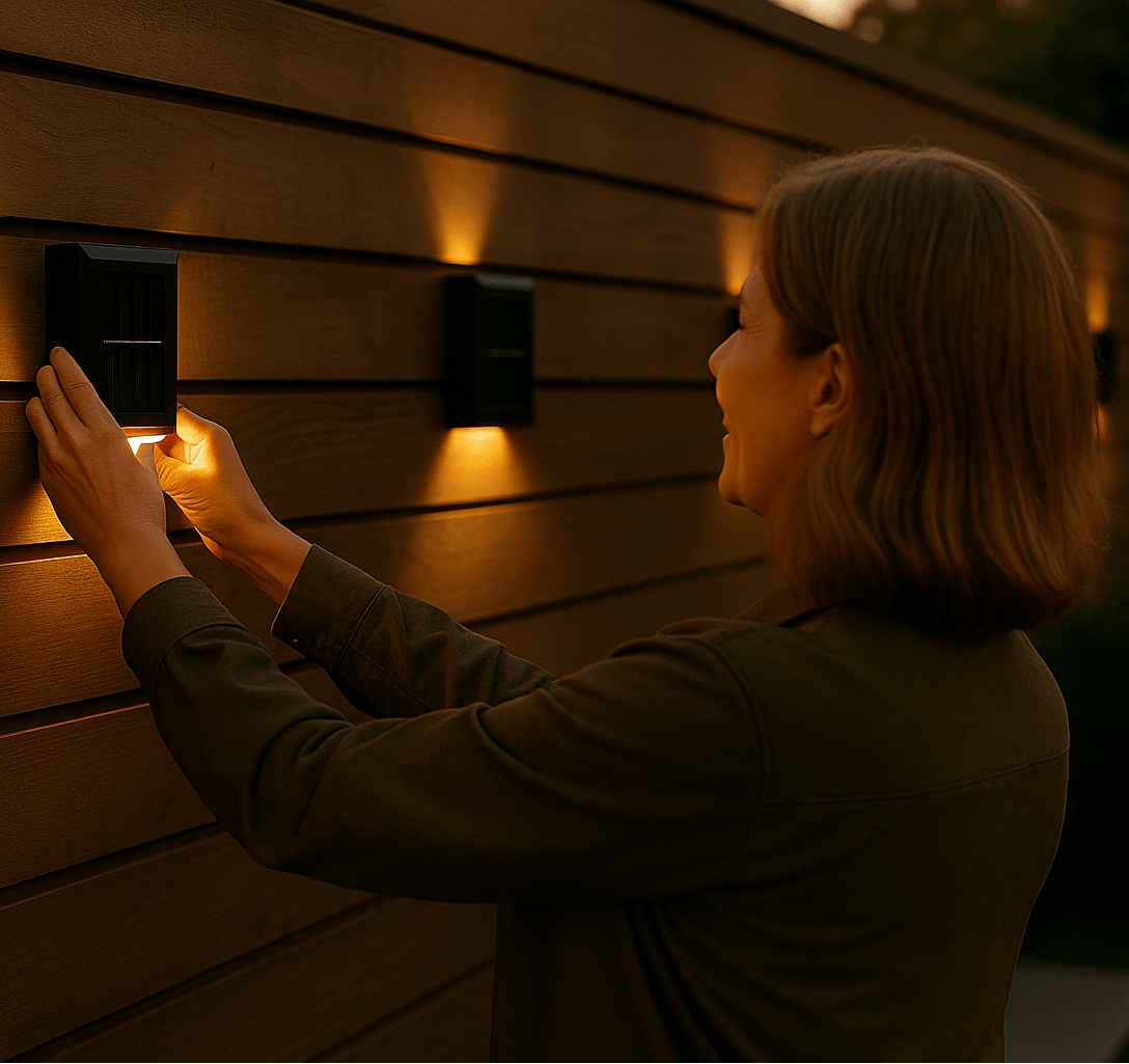 LumiSolar - Solar LED Garden Lights with Automatic Dusk Sensor for Outdoor Use 1