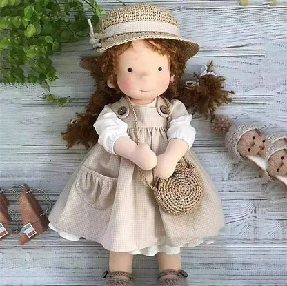 Lumina – Handmade Waldorf Doll with Accessories in Gift Box