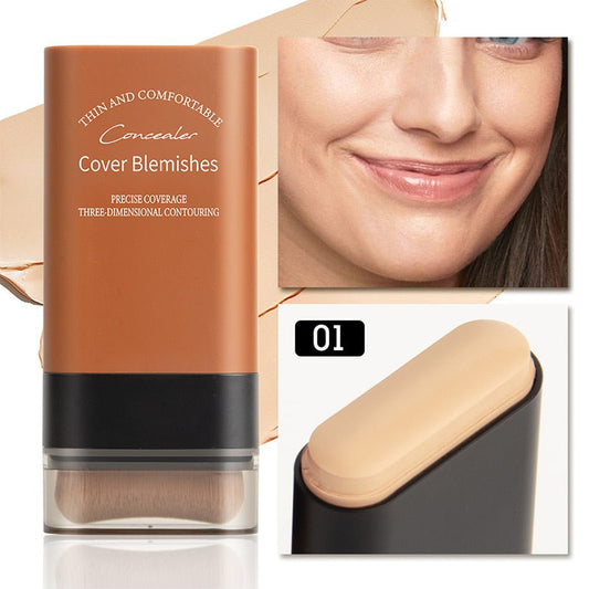 Lumishine Duo Stick | 2-in-1 Concealer & Highlighter | Natural Coverage | Portable Beauty Essential 0