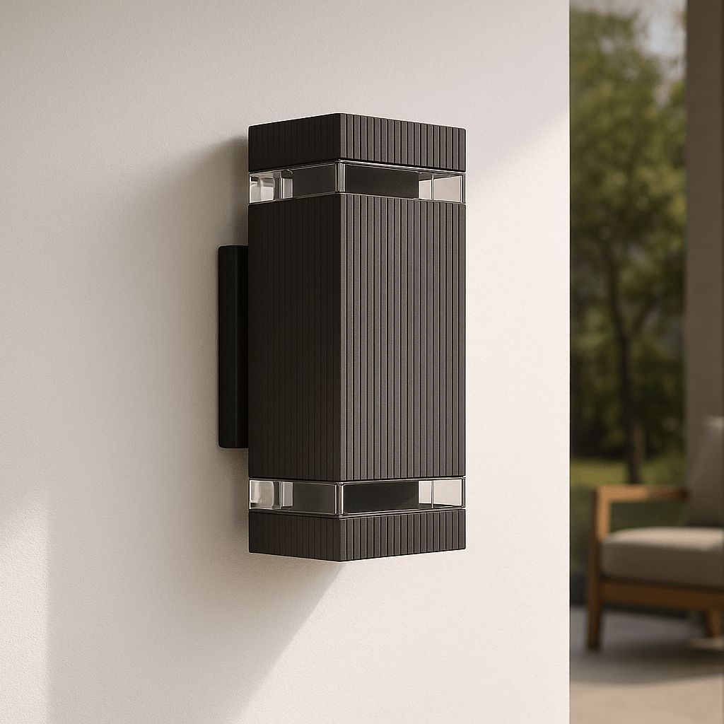 Lumora - Modern Up & Down Outdoor Lights, IP65 Waterproof Garden Lamps 0