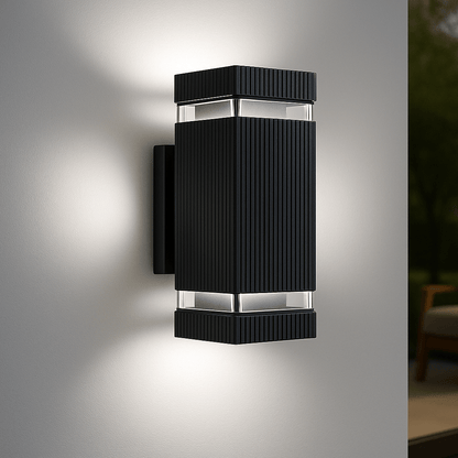 Lumora - Modern Up & Down Outdoor Lights, IP65 Waterproof Garden Lamps 14