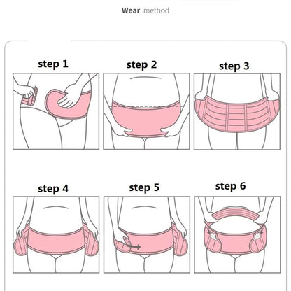 LunaBand - 3-in-1 Pregnancy Support Band for Comfort & Stability, Adjustable, Breathable Material 7