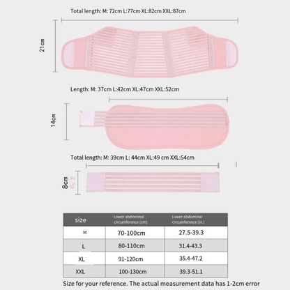 LunaBand - 3-in-1 Pregnancy Support Band for Comfort & Stability, Adjustable, Breathable Material 8