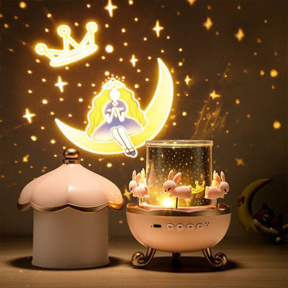 Lunivra – Enchanted Dream Projector with Music & 12 Light Patterns 5