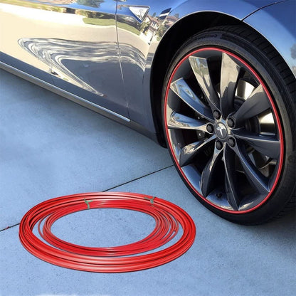 Luxora Pro Wheel Rim Protector - High Adhesion Rubber Strip for Curb Damage Prevention 3